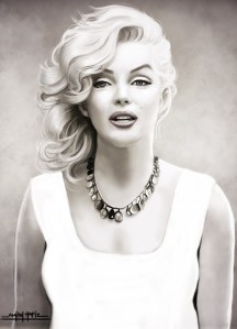 marilyn_monroe_by_amirulhafiz-d55o8bc